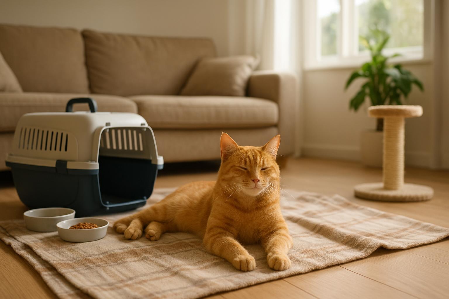 Gatto e case vacanze in affitto: oggetti indispensabili da portare con sé