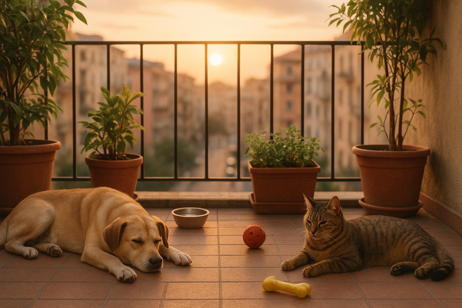 Vivere l’estate in città senza ferie con cane e gatto: creare micro-vacanze quotidiane