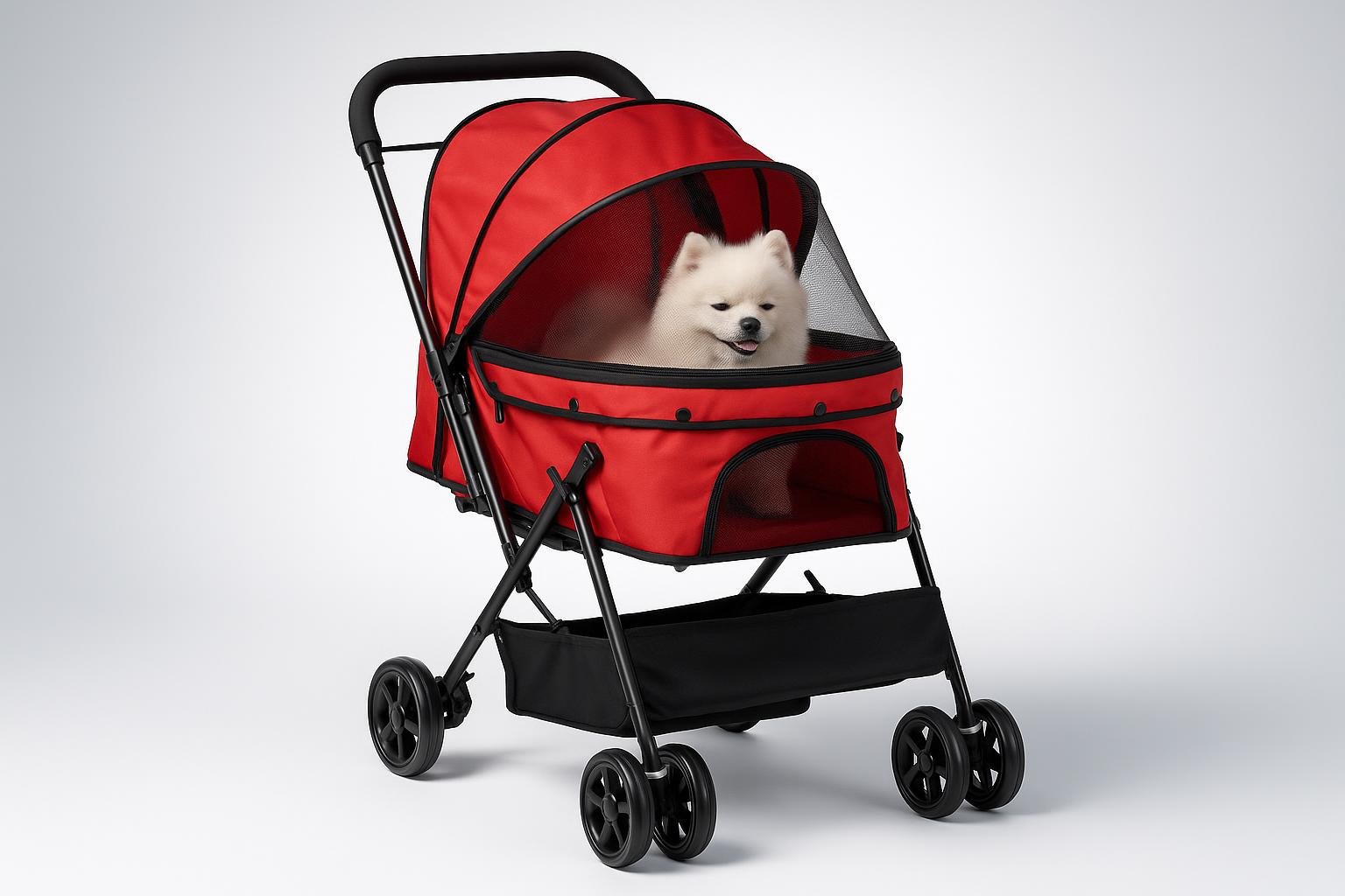 Passeggino PawHut per cani piccoli pieghevole, in offerta su Amazon: soluzione smart per città e viaggi