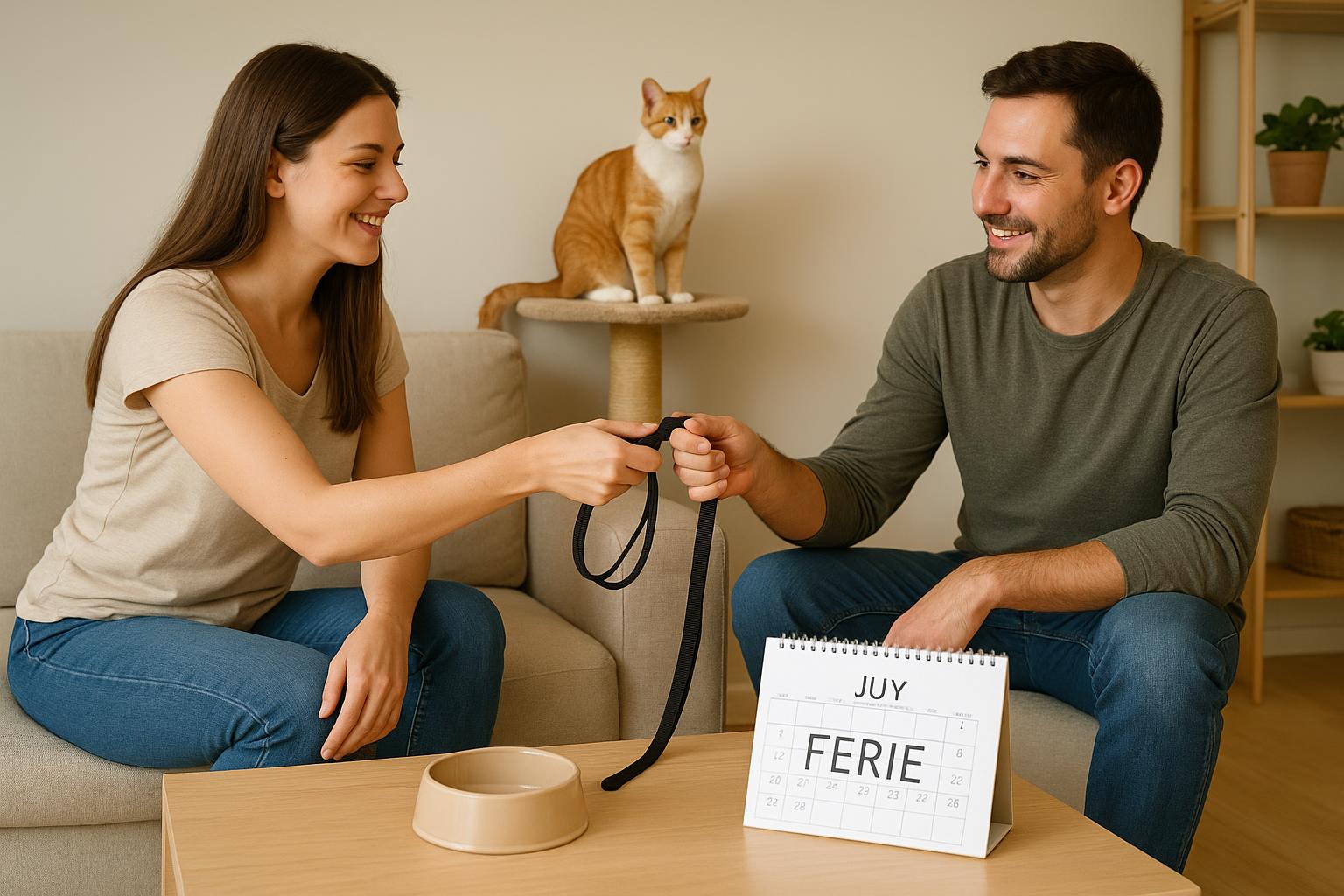 Estate e coppie che si alternano in ferie: come garantire continuità al pet