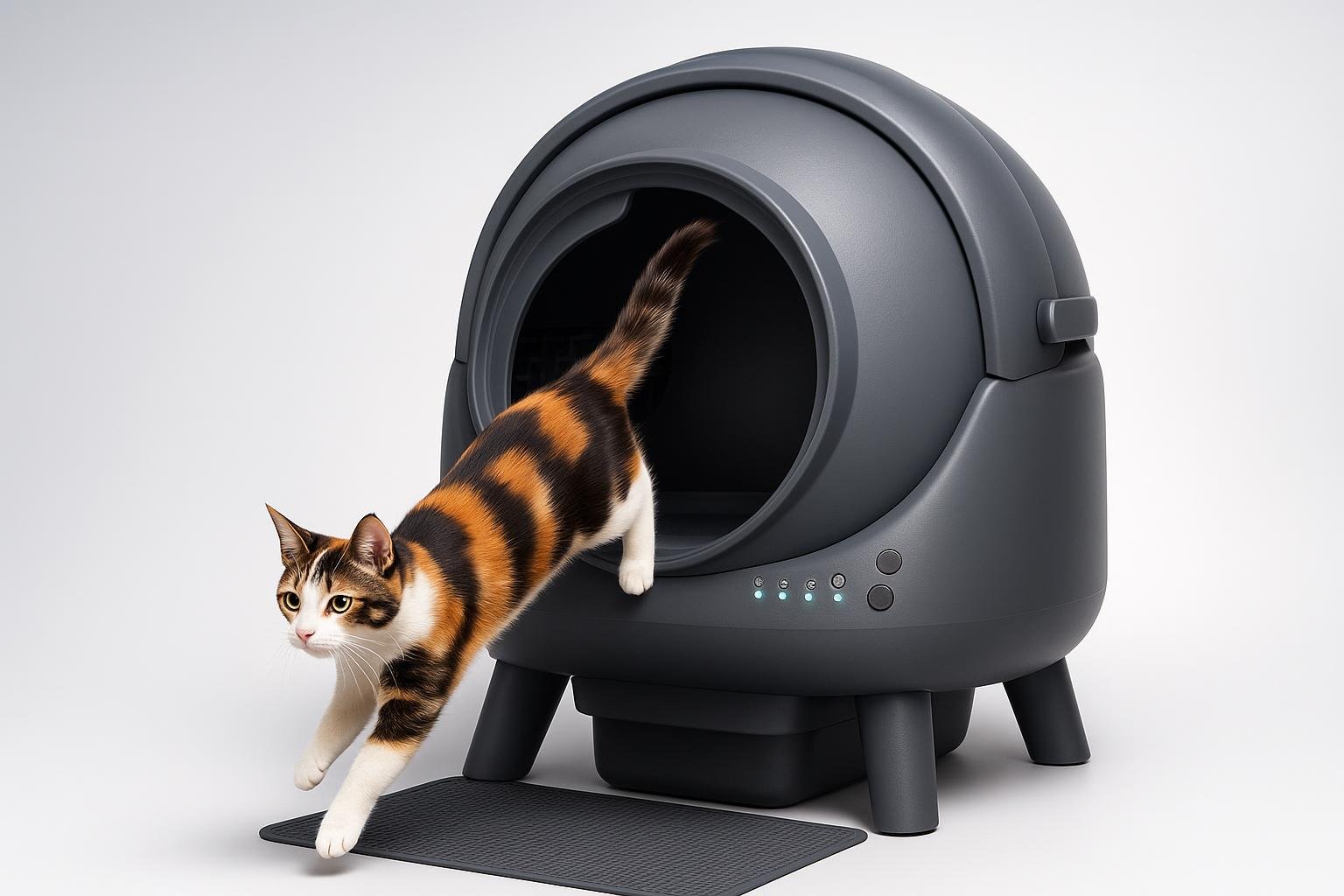 Lettiera gatto autopulente FEELNEEDY, la soluzione smart per chi ha più mici in casa