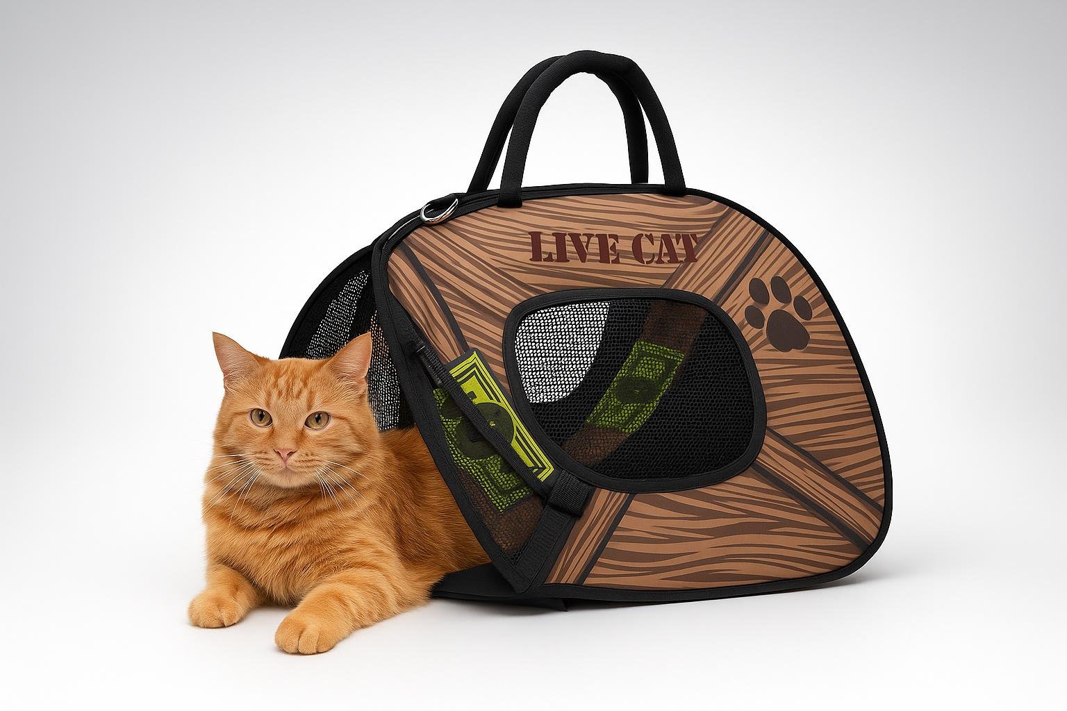 SportPet Designs trasportino per gatti a apertura immediata: offerta Amazon per rendere più facili visite e viaggi