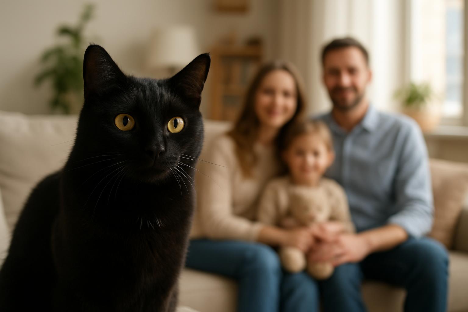 Gatto europeo nero: falsi miti, superstizioni e realtà sul carattere