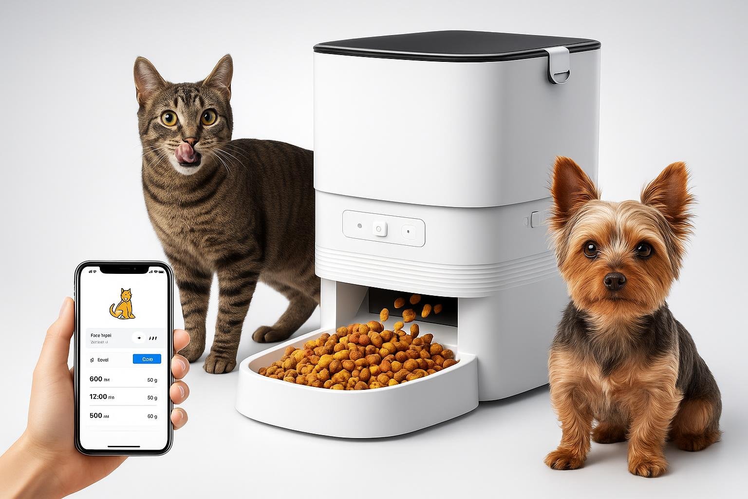 Distributore automatico SYBILPET da 4L per cani piccoli e gatti, in offerta su Amazon