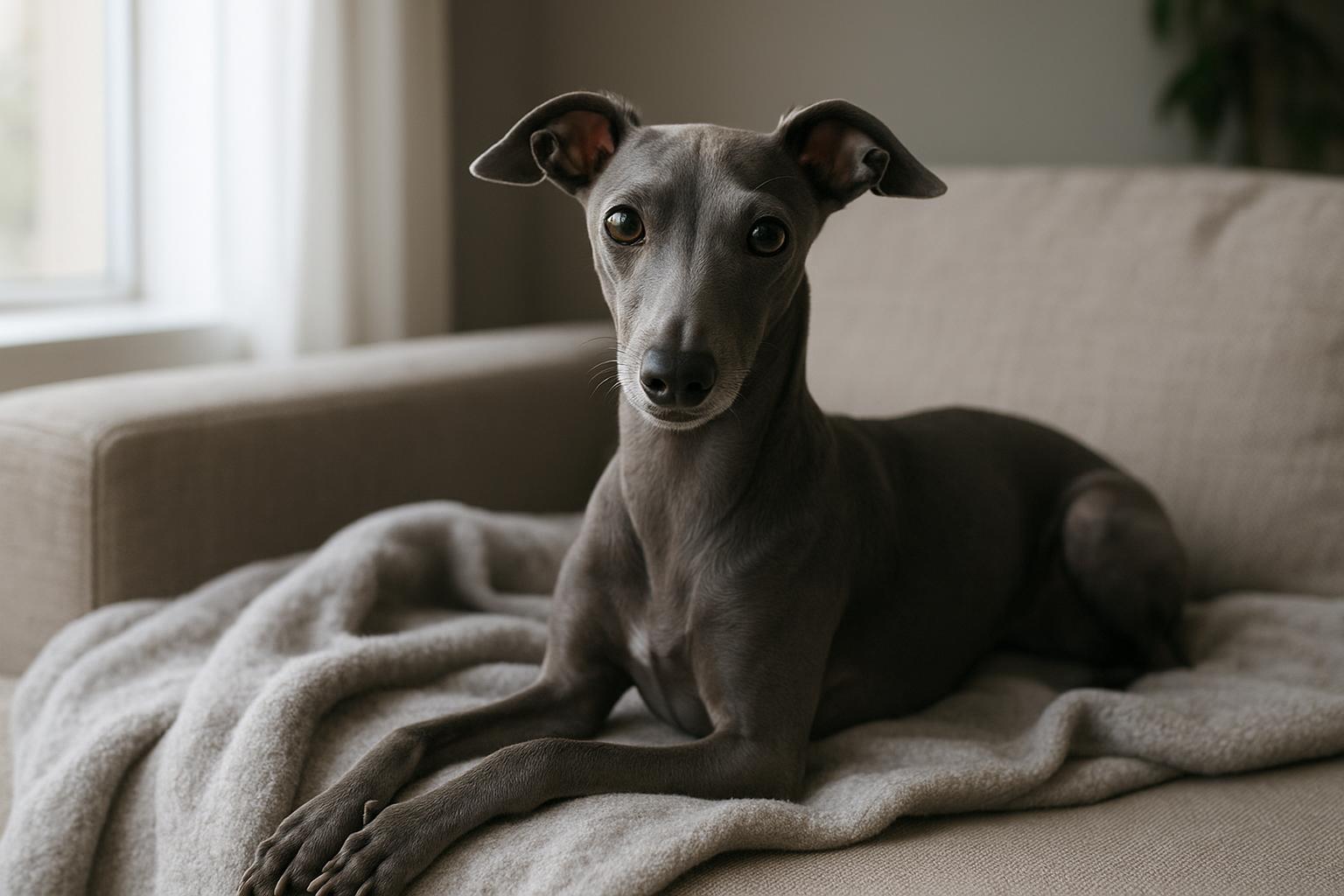 Levriero italiano: il cane mini e delicato perfetto per la vita in casa