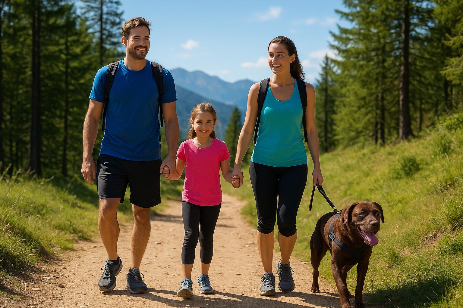 Cane in famiglia sportiva: come integrare il pet in trekking, corsa e weekend attivi
