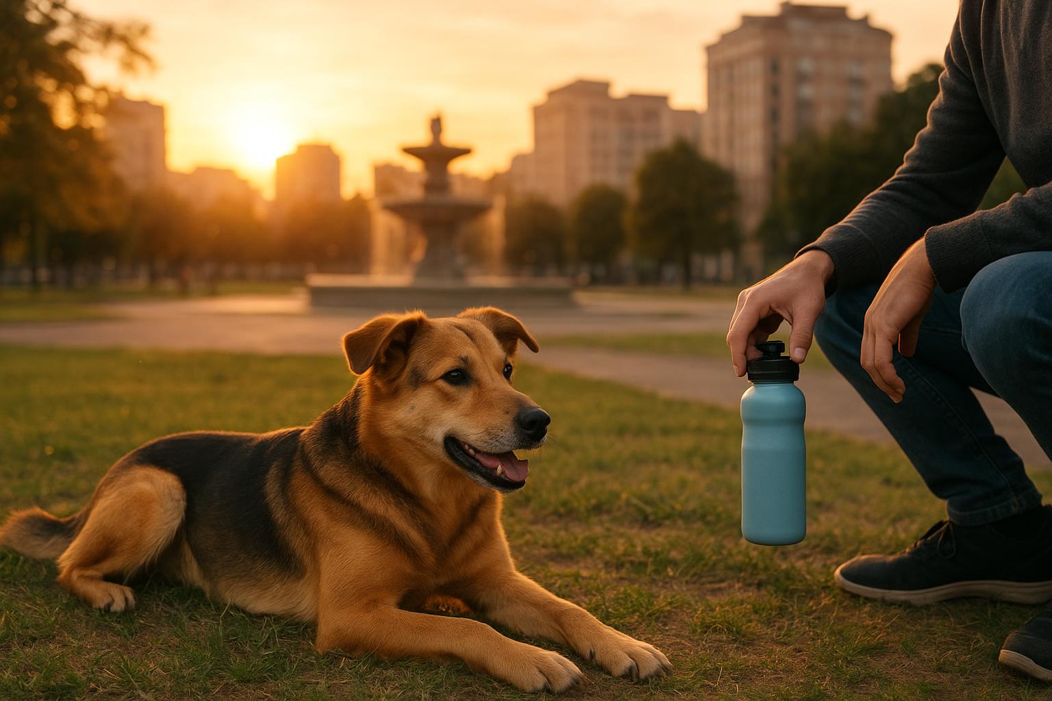 Estate in città con il cane: costruire nuove routine tra caldo, orari e uscite serali