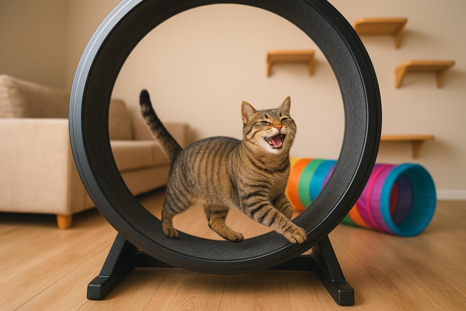 Ruotine e giochi motori per gatti indoor: quanto movimento è davvero utile