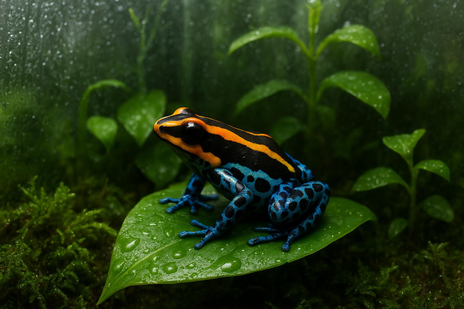 Piccoli anfibi da terrario umido: rane freccia e altre specie solo per esperti