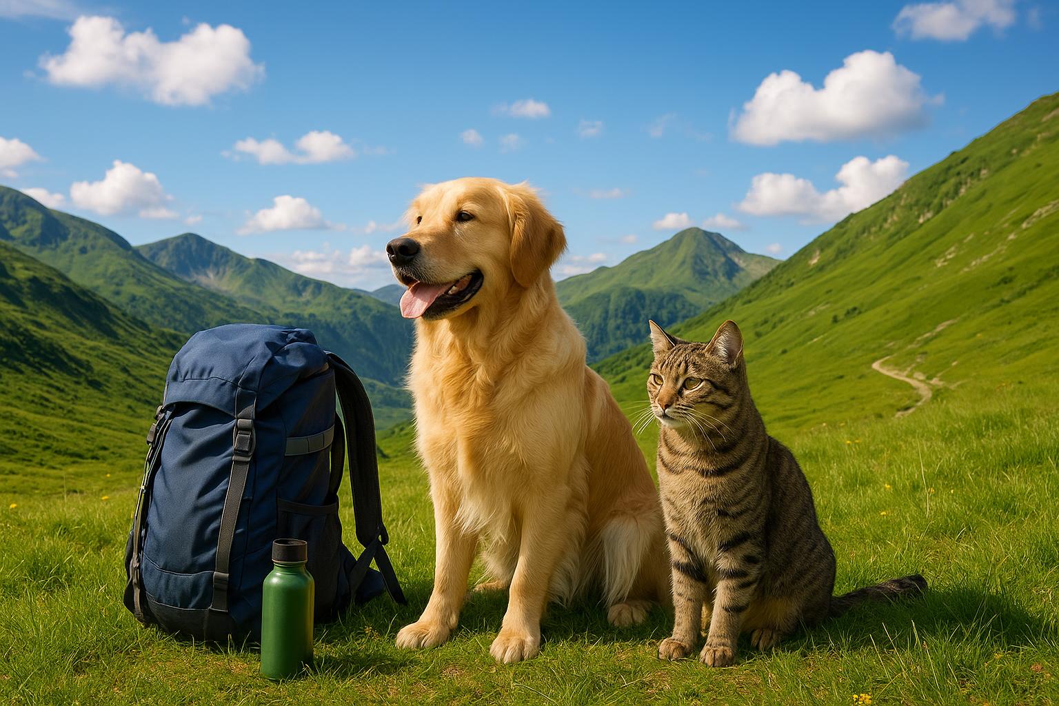 Animali domestici e estate in montagna: differenze di gestione rispetto al mare