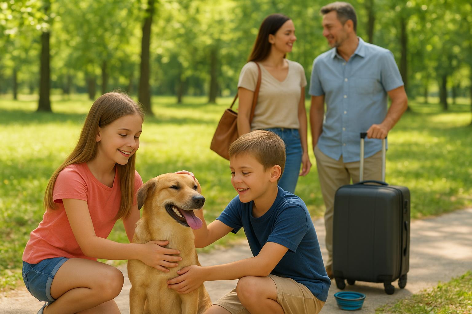 Genitori separati e cane di famiglia: gestire le vacanze estive senza litigi