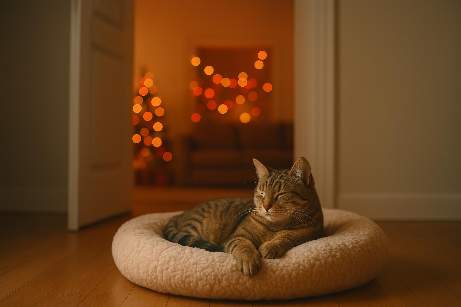 Gatto e ospiti rumorosi in casa vacanze: creare un rifugio sicuro lontano dalla festa