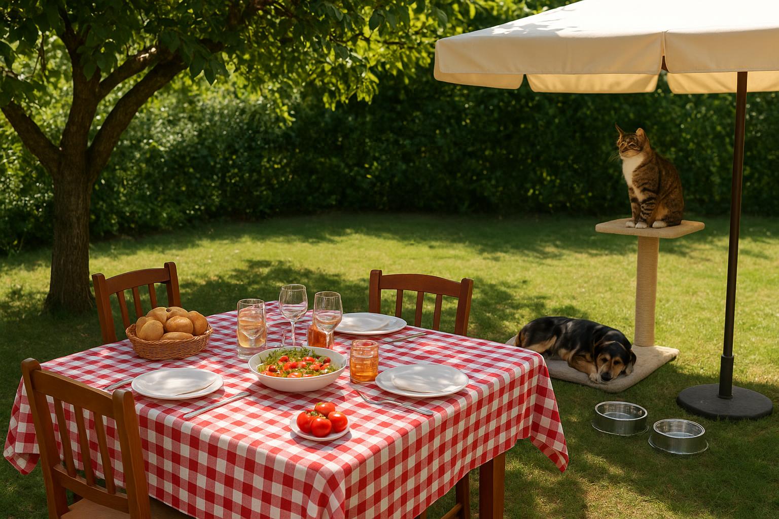 Organizzare un pranzo di Ferragosto pet friendly: idee per coinvolgere anche gli animali