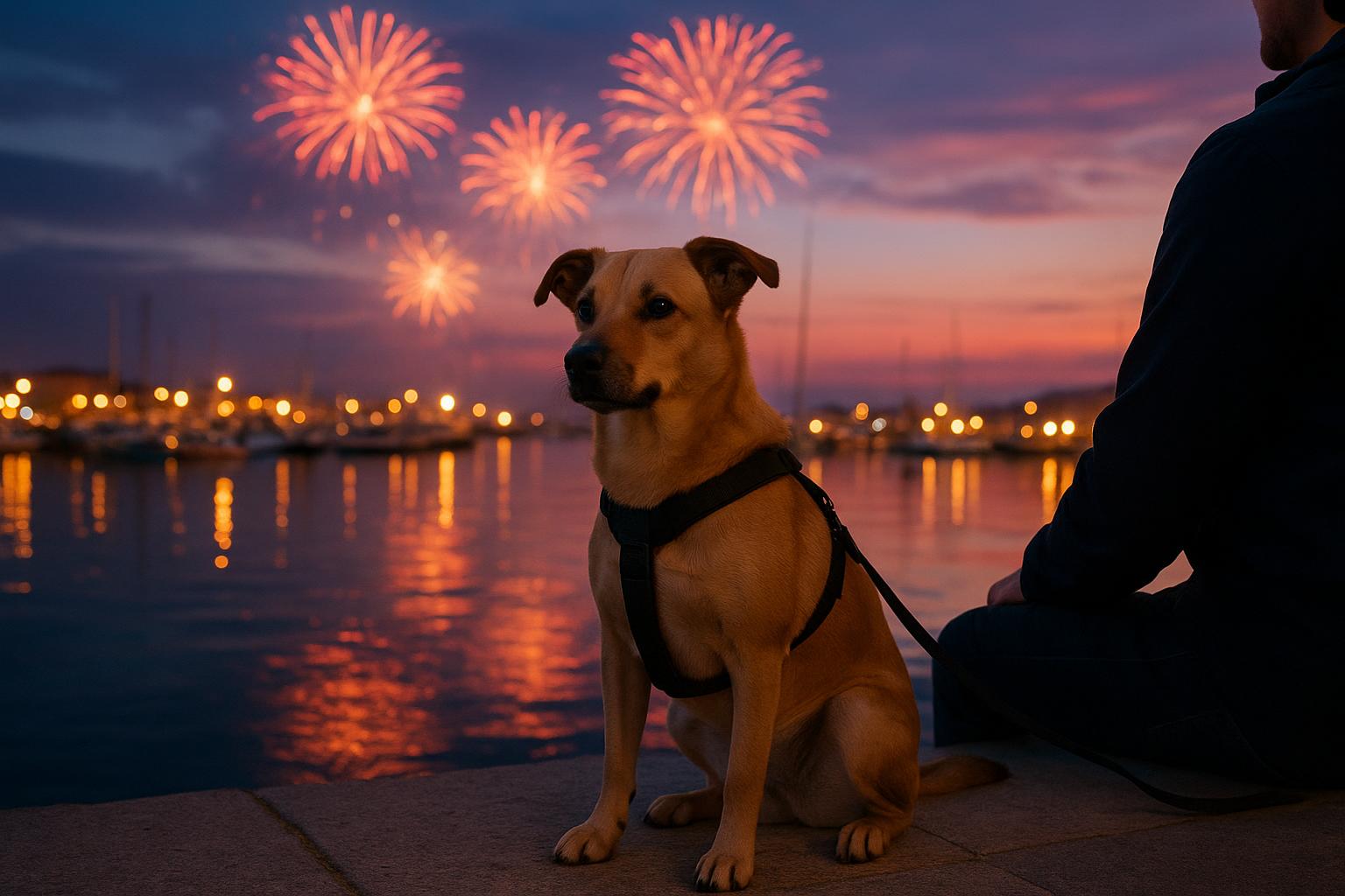 Cani e fuochi d’artificio sul mare: strategie specifiche per feste di porto