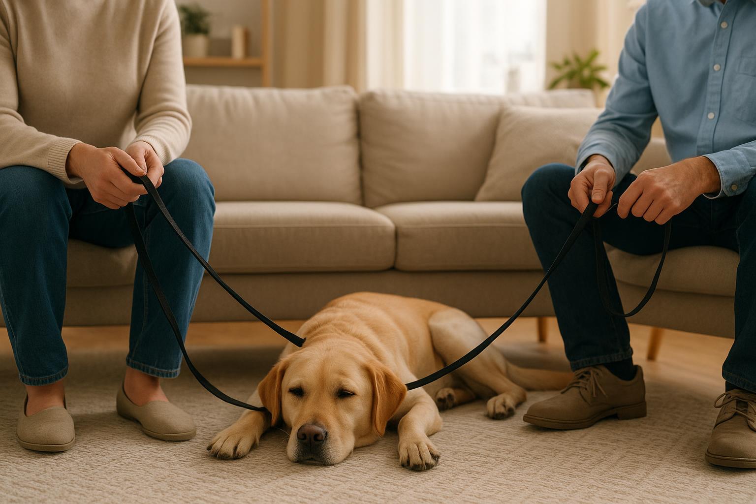 Condividere il cane tra due case dopo una separazione: accordi e routine stabili