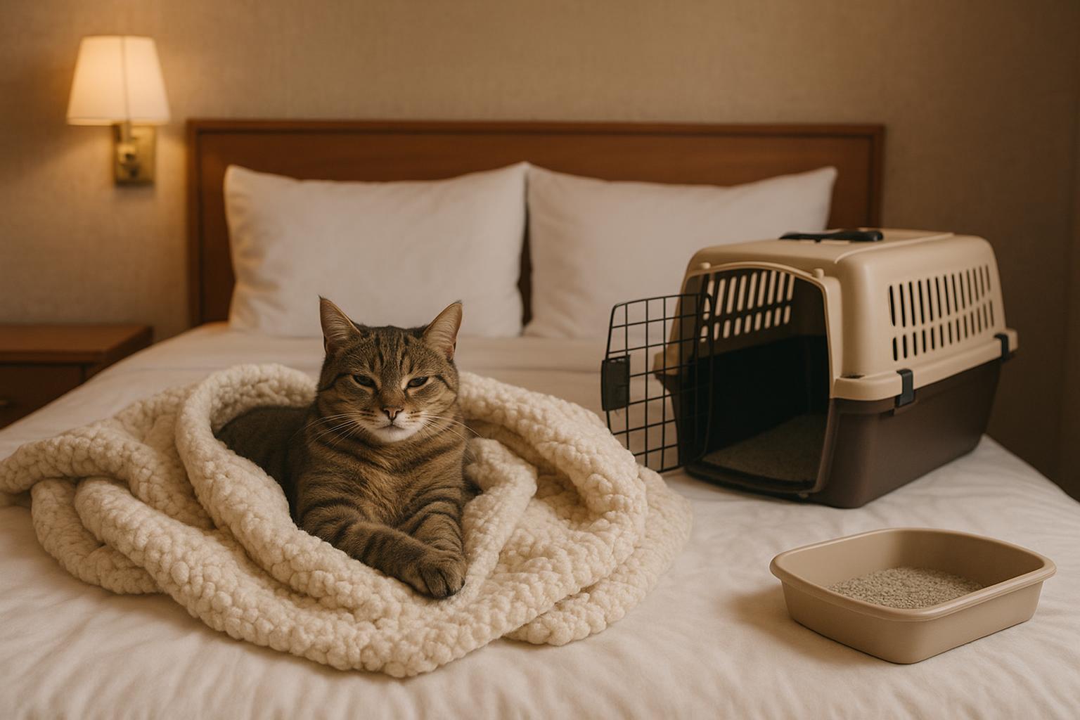 Gatti e hotel pet friendly: come rendere la stanza un territorio sicuro