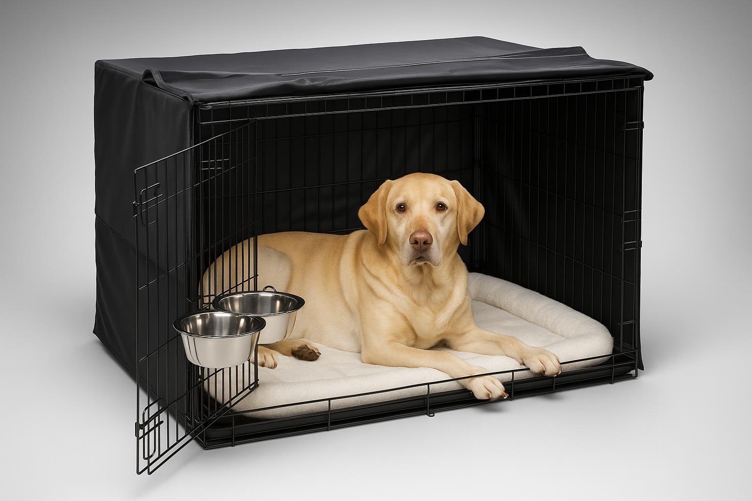 MidWest iCrate kit completo per cani grandi, gabbia, cuccia e copertura a prezzo ribassato su Amazon