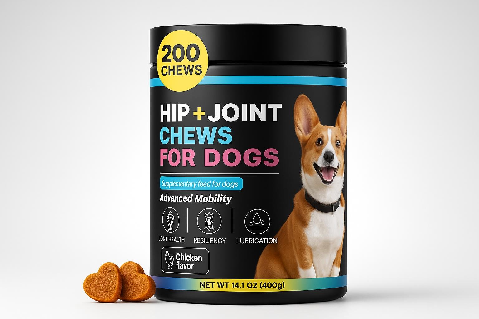 DANQAN Joint Care Chews per cani in offerta: integratore articolazioni al sapore di pollo
