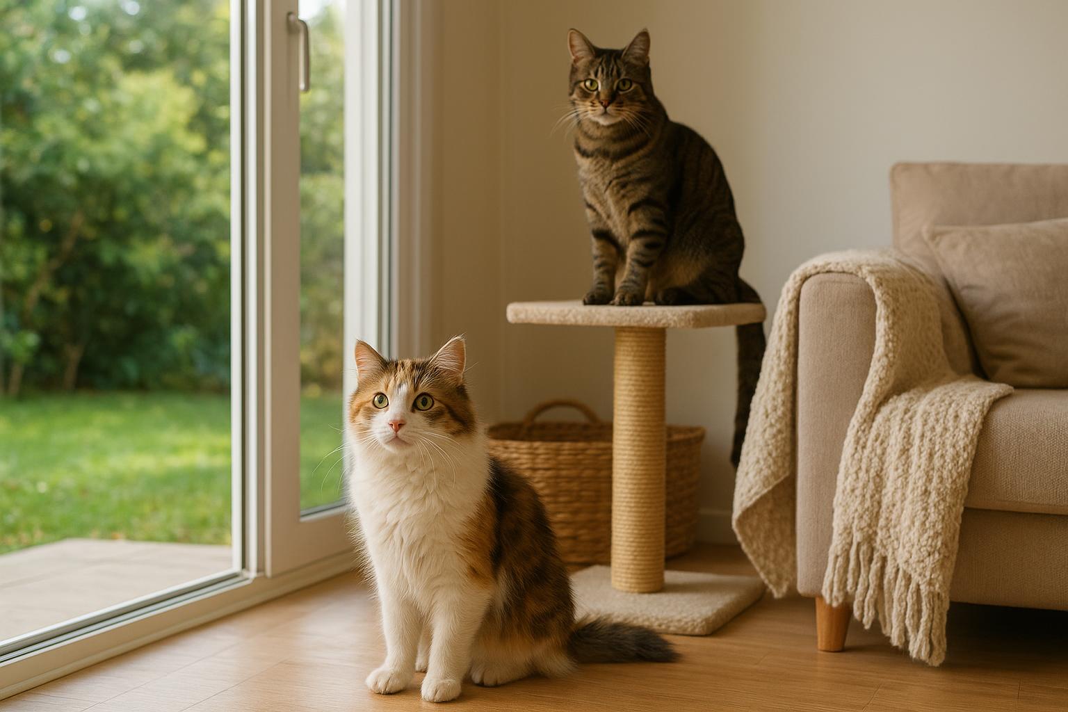 Gatto che rientra da giardino estivo pieno di odori: come gestire la convivenza con un indoor puro