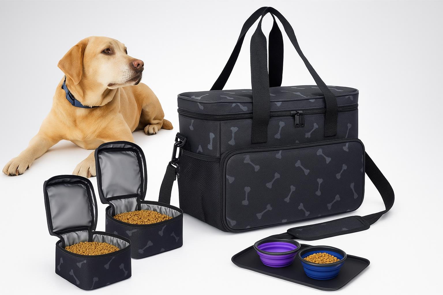 Borse frigo per trasportare cibo umido di cani e gatti in viaggio