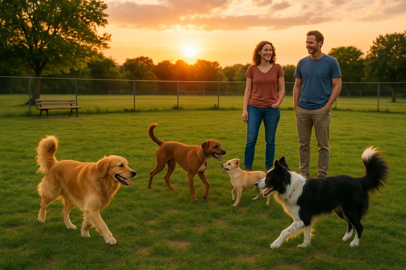 Estate e nuove amicizie al dog park: come leggere i segnali tra proprietari e cani