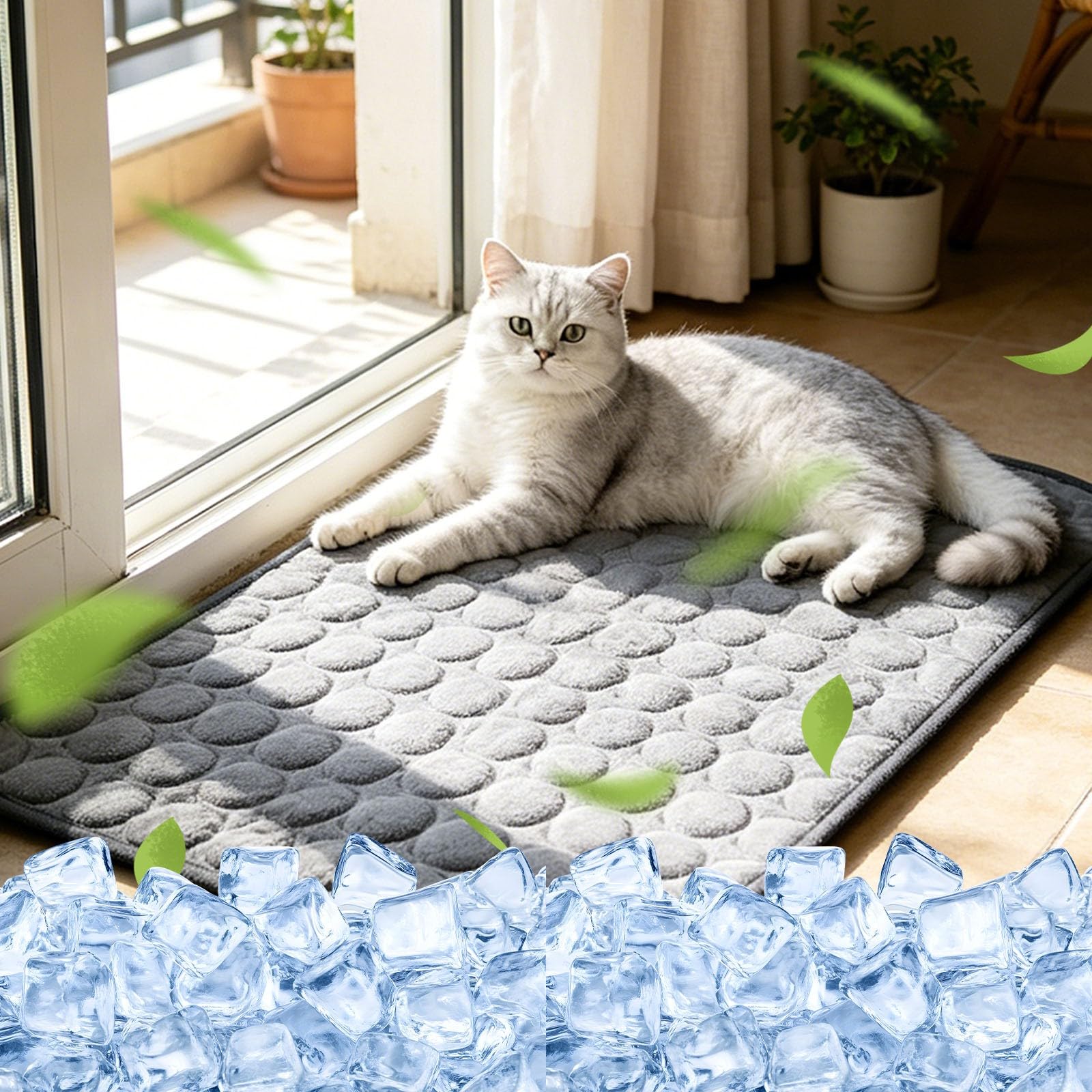 Tappetino refrigerante per cani e gatti, il modello lavabile in forte sconto su Amazon