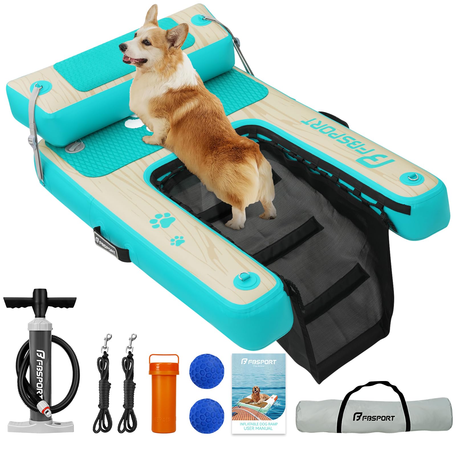 Rampa gonfiabile per cani per piscina e barca, accesso in acqua sicuro ora a prezzo ribassato su Amazon