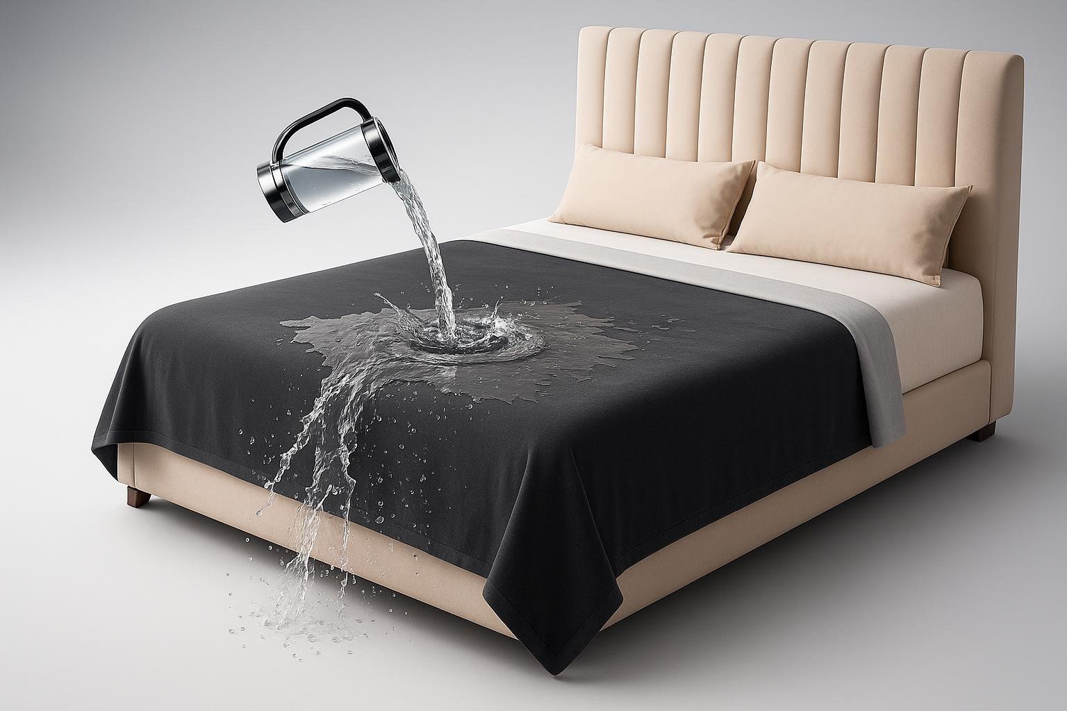 Coperta impermeabile Bedding Aid per letto e divano: protezione antisporco e anti‑pipì in super offerta