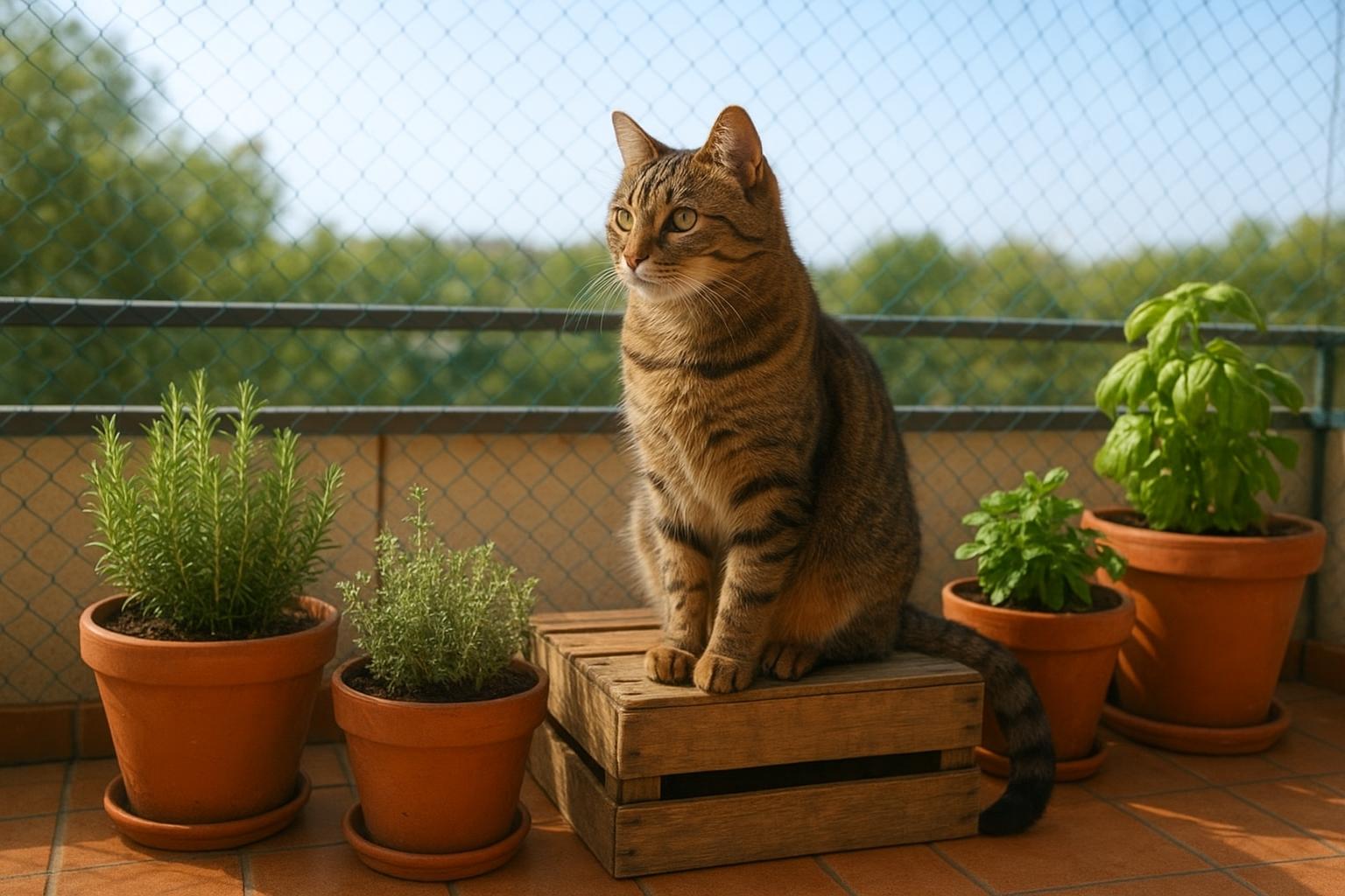 Gatti e casse di frutta sul balcone: sfruttare l’orto urbano come arricchimento