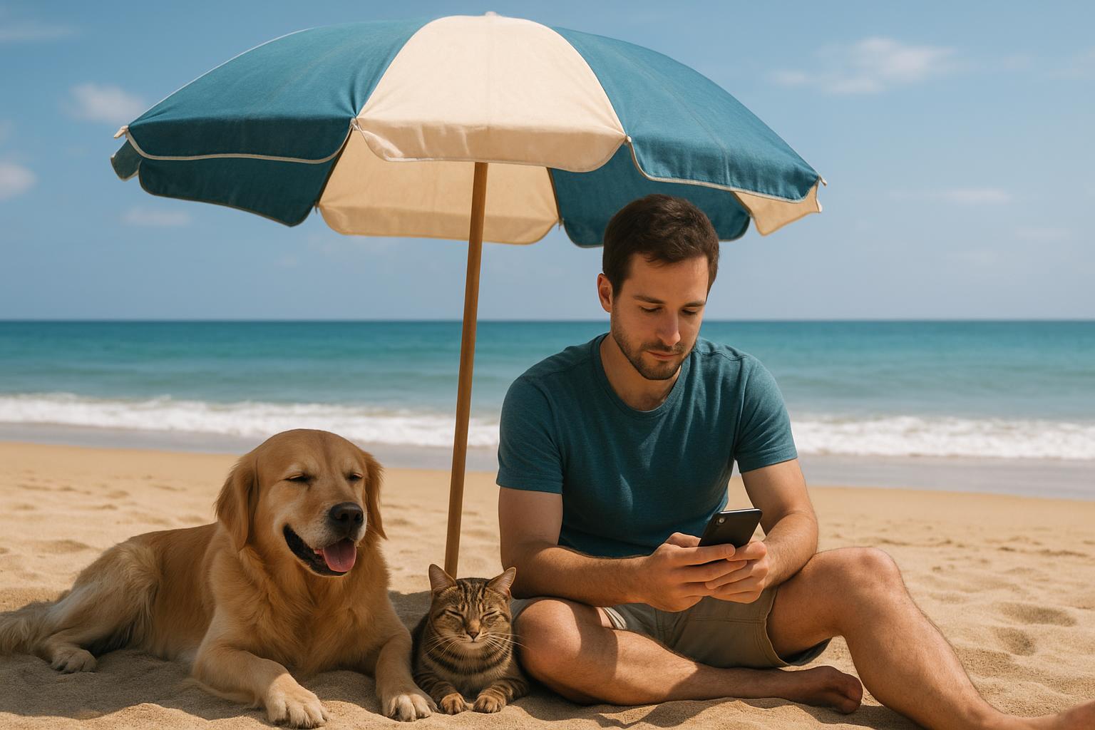 Estate, social network e pet: raccontare le vacanze senza stressare l’animale