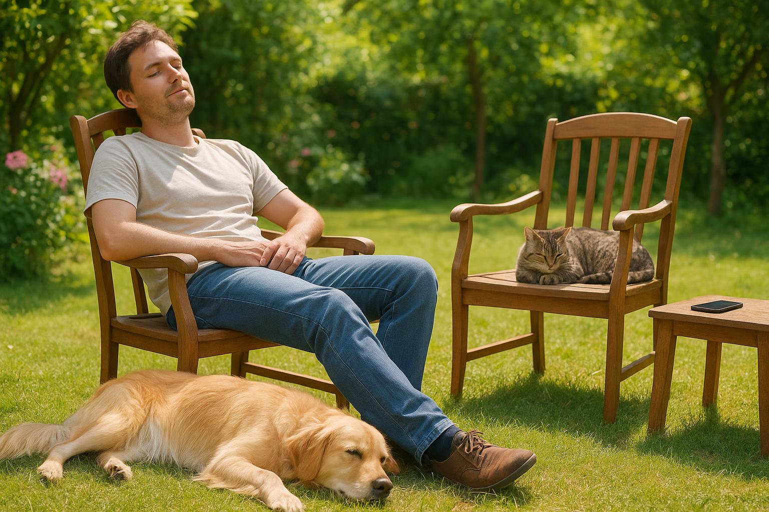 Estate e pause digital detox con il pet: come usare cane e gatto per staccare davvero