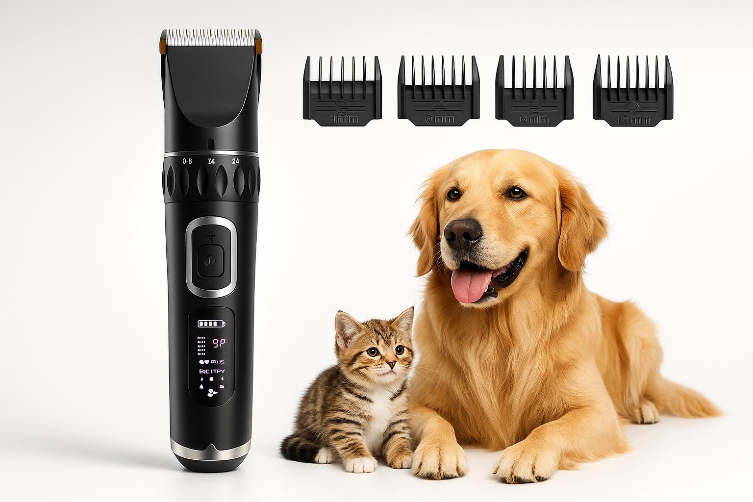 CGOLDENWALL tosatrice cani senza fili, ideale per la toelettatura domestica di cani e gatti in offerta su Amazon