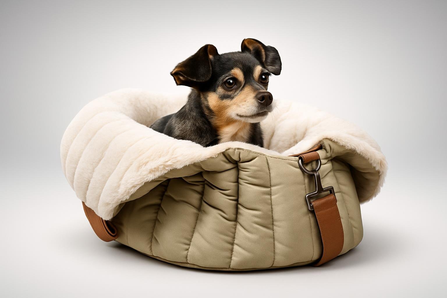 ClevaHome trasportino 3 in 1 per cani piccoli: seggiolino auto, cuccia e borsa da viaggio in offerta