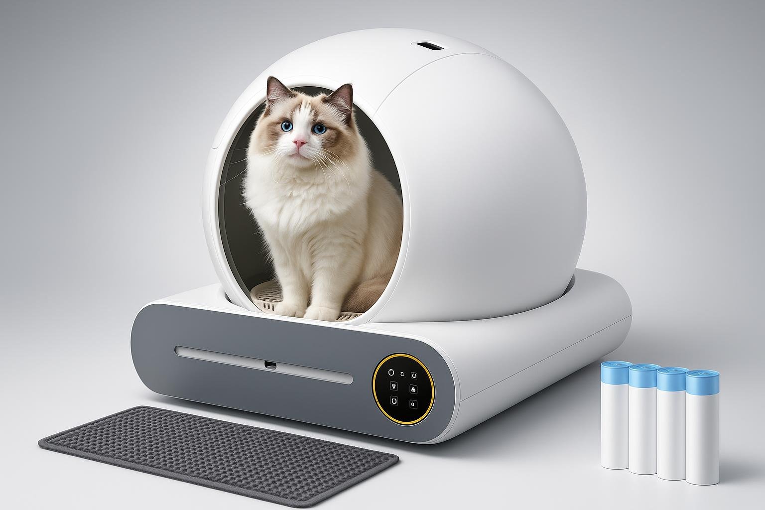 DillyRab lettiera gatto autopulente smart: perché può cambiare la gestione della toilette in casa