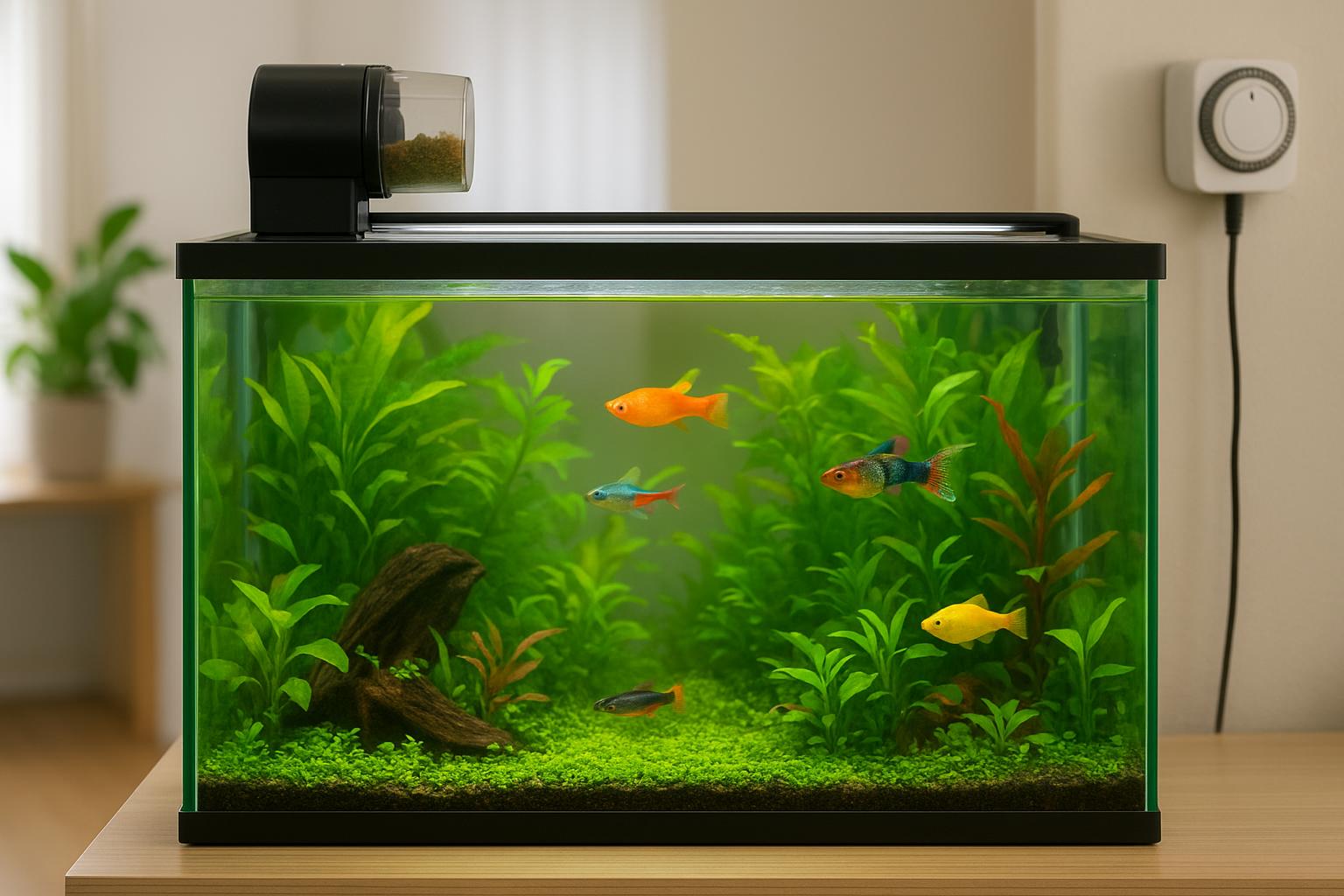 Pesci e ferie lunghe: come programmare il mantenimento dell’acquario per tre settimane