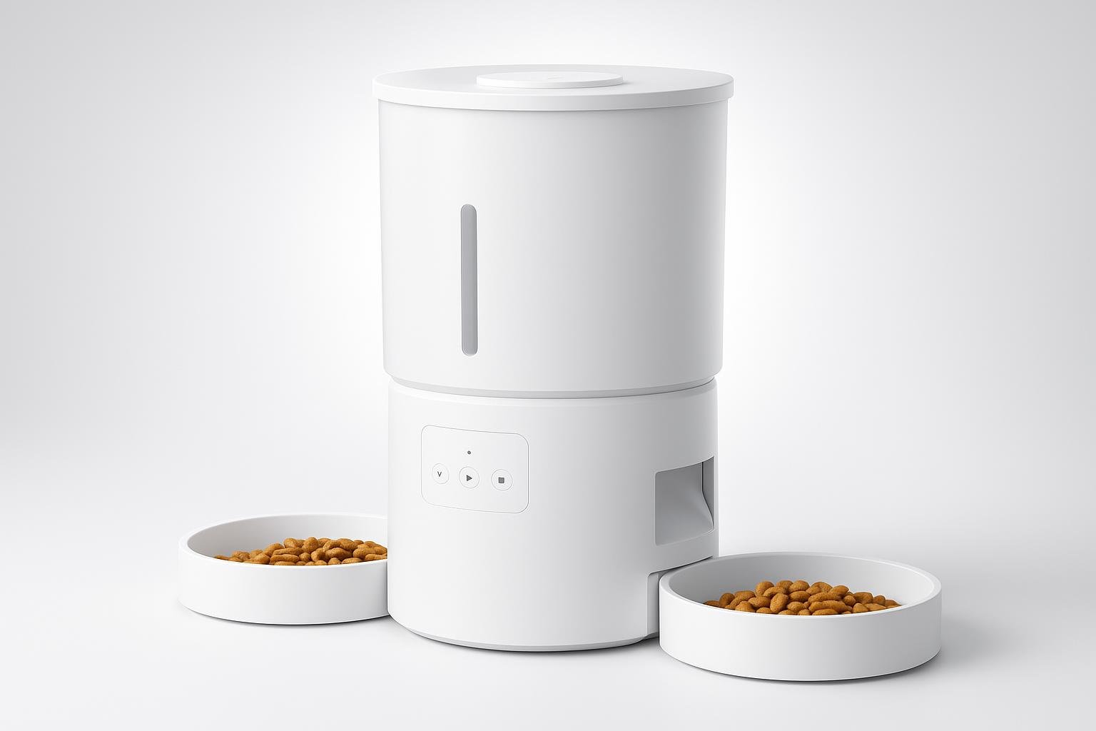 Distributore automatico cibo gatti 2 ciotole 5L con WiFi: perché è ideale per famiglie con più pet