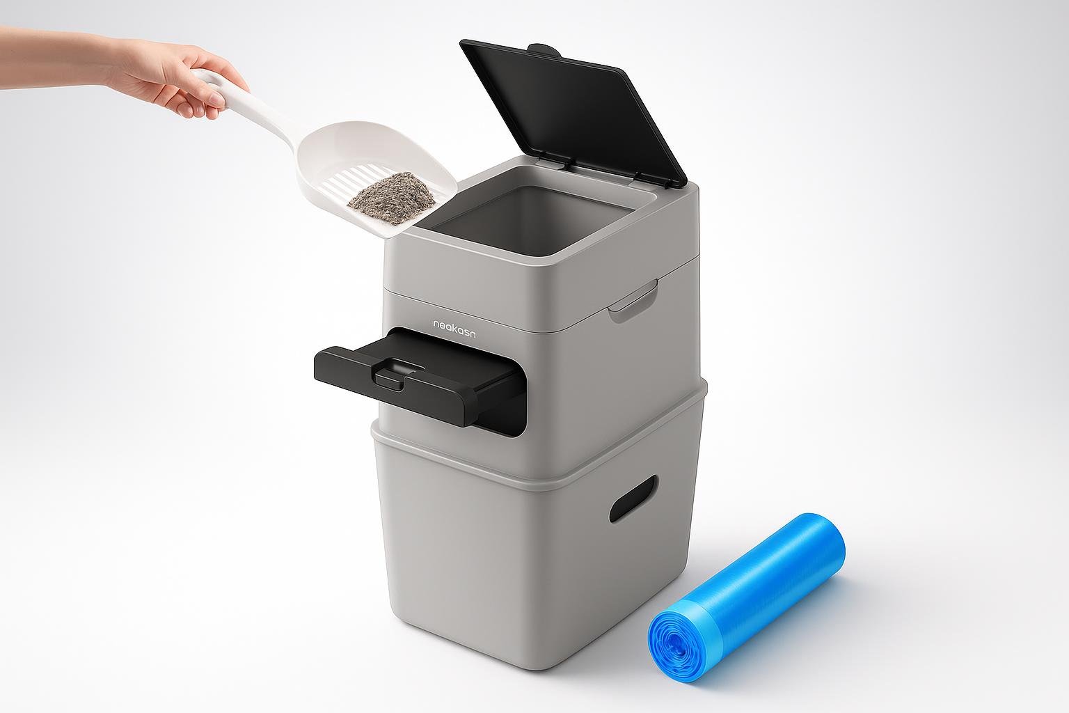 Neakasa PooGuard pattumiera per lettiera e pannolini pet: gestione degli odori semplificata