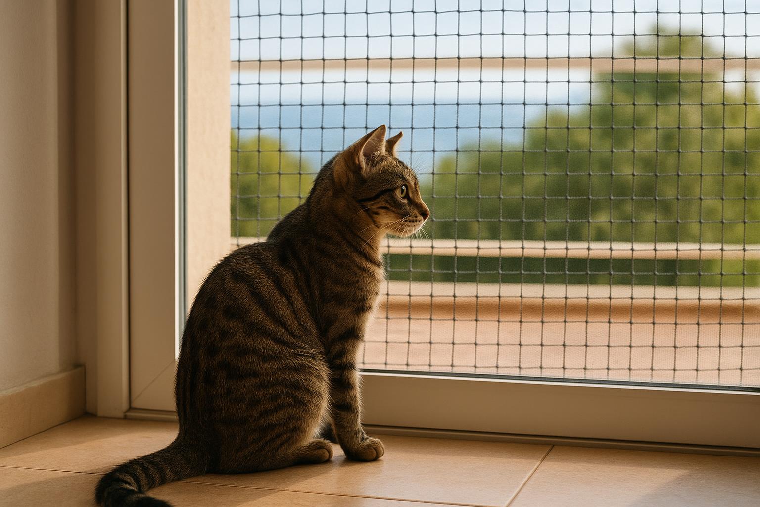 Gatto curioso e porte finestre: mettere in sicurezza casa vacanze in poche mosse