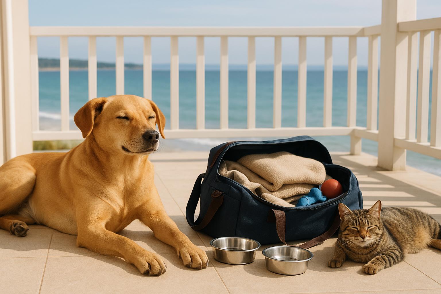 Animali domestici e weekend alternati tra mare e città: gestire continui cambi di ambiente