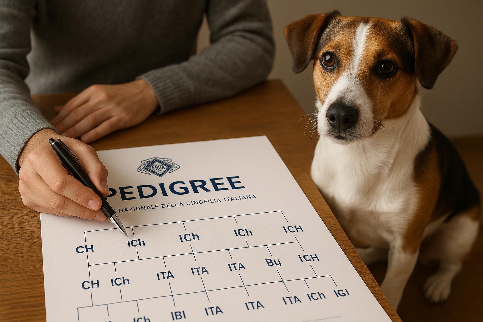 Come leggere il pedigree di un cane di razza: sigle, abbreviazioni e cosa significano davvero