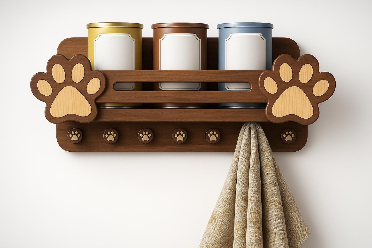 Ingresso di casa pet-friendly: come scegliere un organizer da parete per guinzagli, pettorine e accessori
