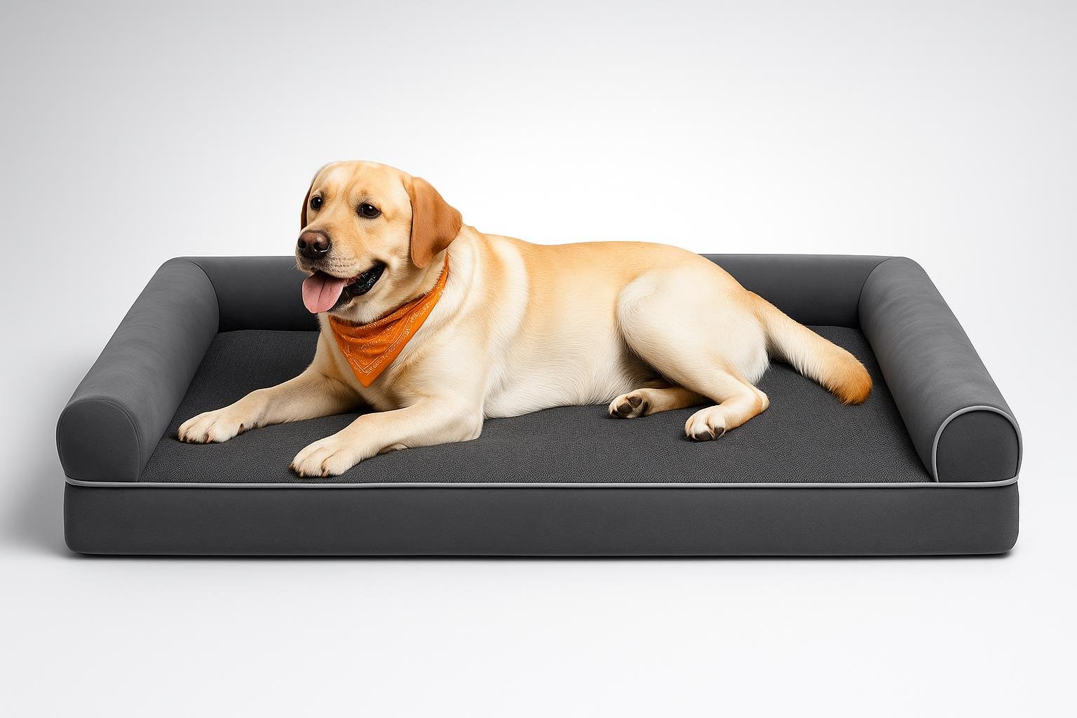 Cuccia ortopedica Feandrea per cani grandi, comfort extra per riposo estivo senza dolori