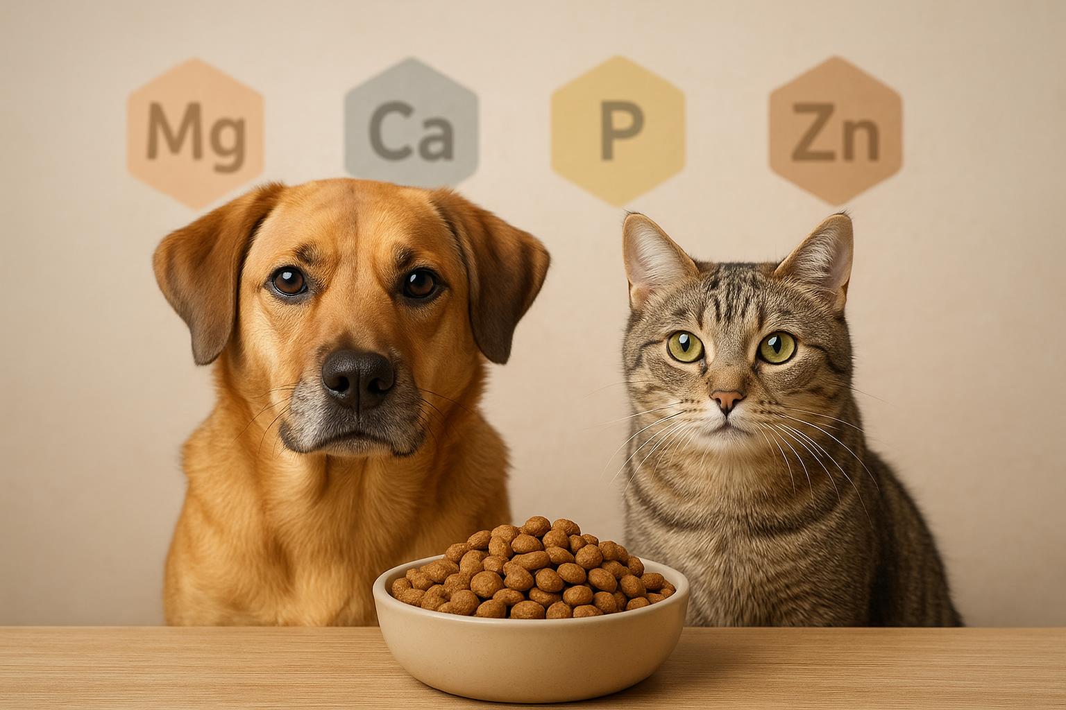 Magnesio e altri minerali nella dieta di cani e gatti: a cosa servono davvero e quando parlarne col veterinario