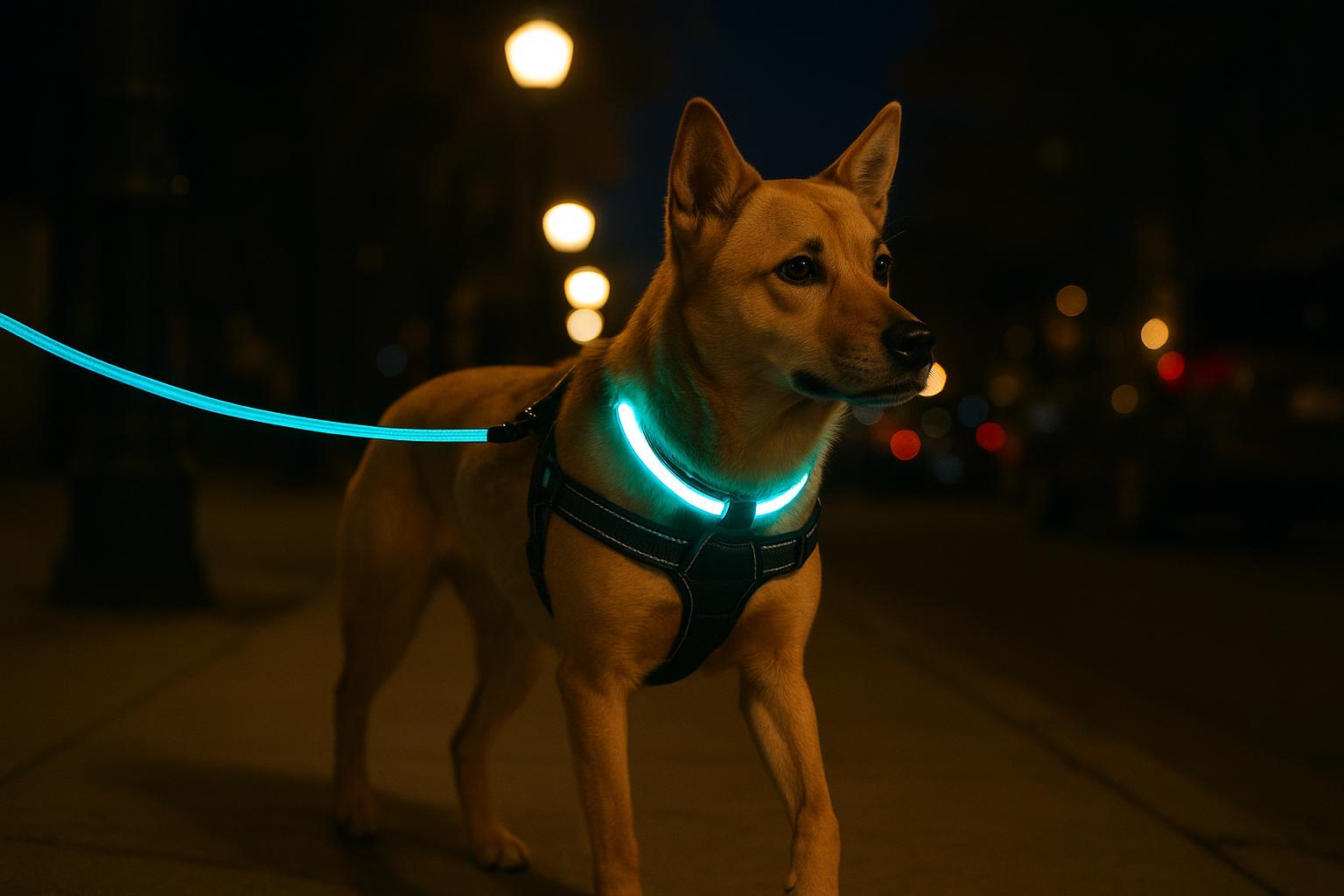 Guinzagli luminosi ricaricabili USB per cani: come scegliere il modello giusto per le passeggiate serali