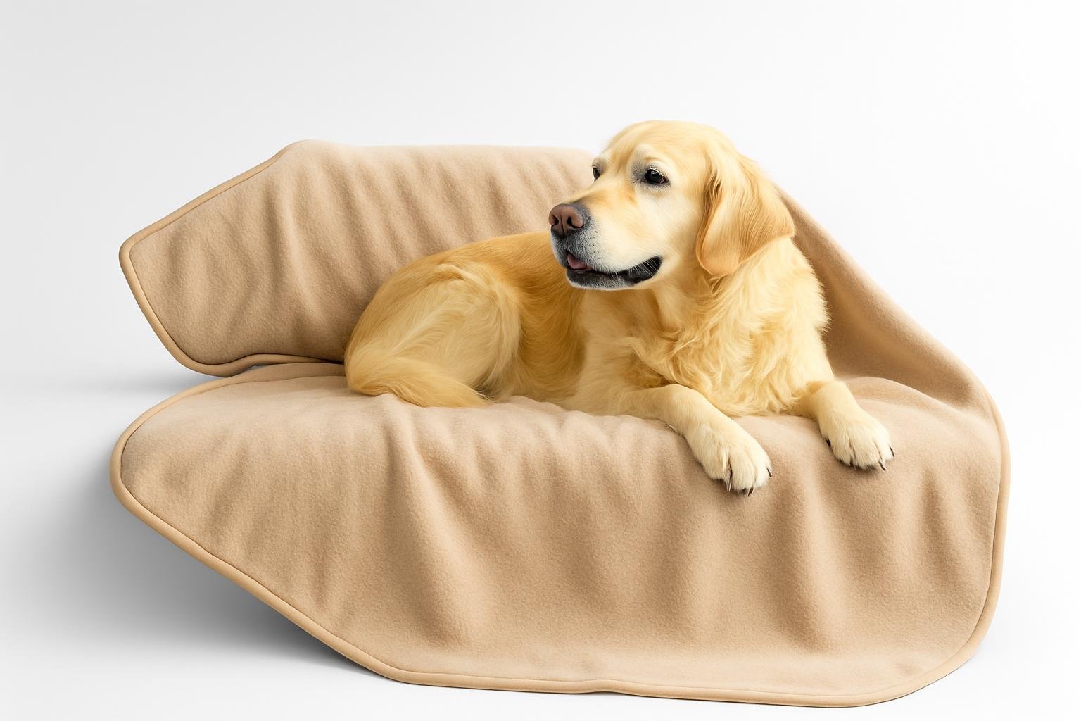 Dreamzie coperta impermeabile per cani 100×120 cm, copridivano double face in sconto per chi vive con pet in salotto