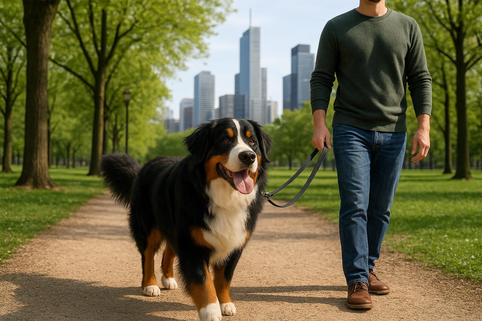 Cani da montagna in città: come adattare routine e attività a un cane nato per i sentieri