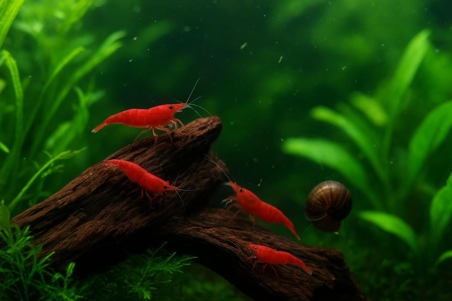 Piccoli invertebrati d’acqua dolce come pet: gamberi, lumache e micro‑crostacei per acquari di casa