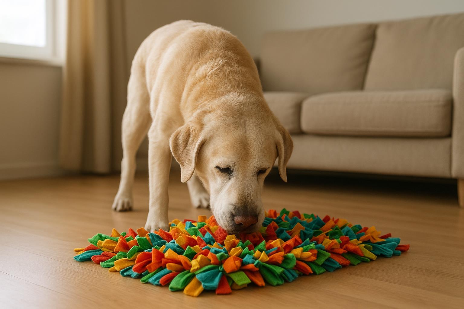 Stimolazione olfattiva per cani adulti e anziani: giochi semplici che fanno bene al cervello