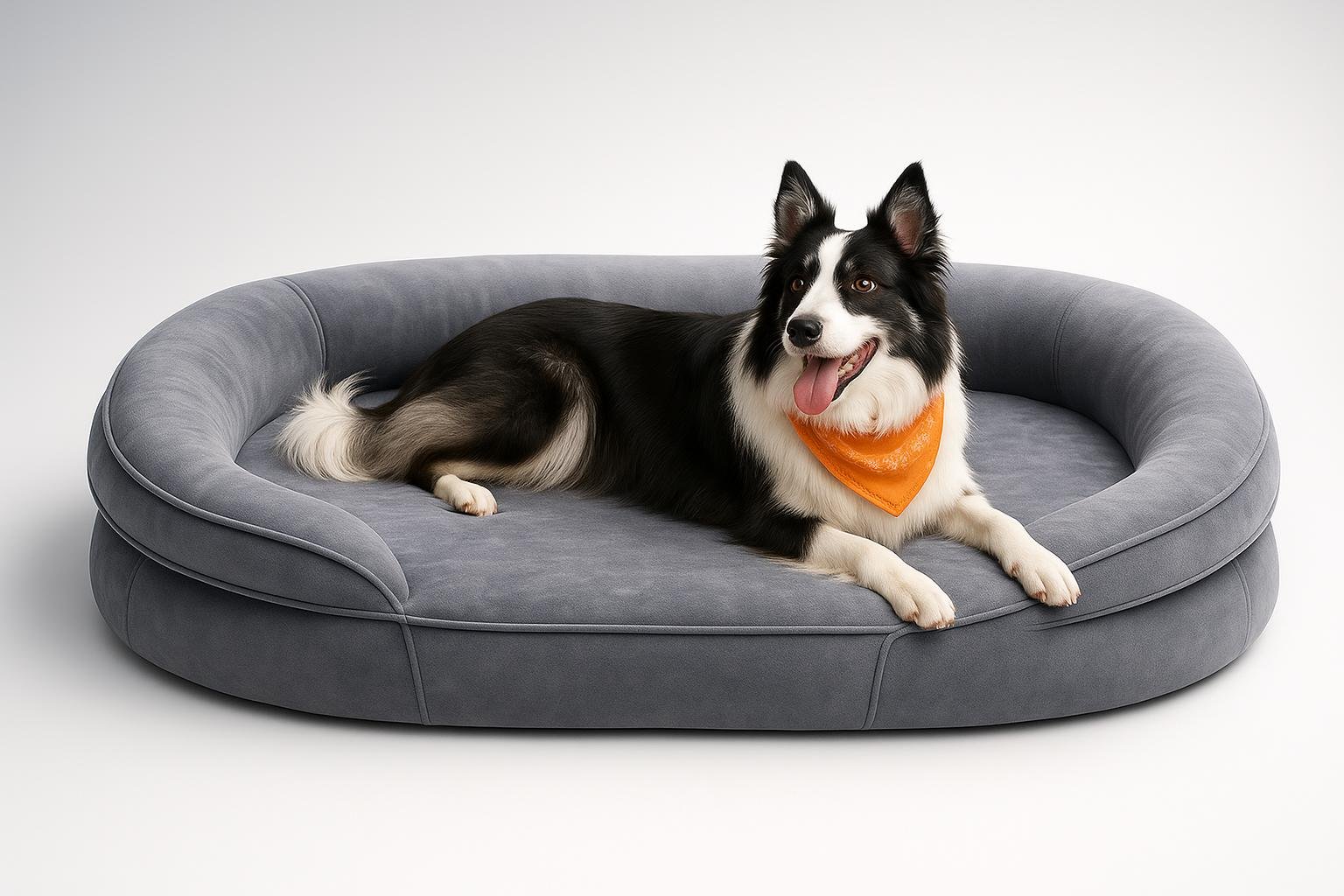 Cuccia ortopedica Feandrea per cani di taglia grande, comfort e sostegno a prezzo ribassato