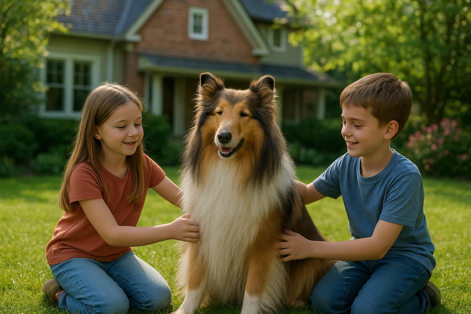 Collie a pelo lungo in famiglia: carattere, esigenze quotidiane e vita in appartamento o in giardino